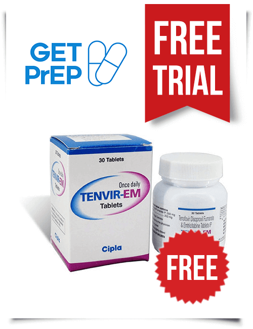 Get Free Trials of Tenvir-EM PrEP Medication