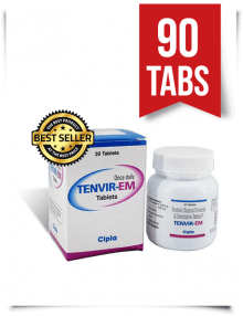Tenvir-EM by Cipla 90 Pills