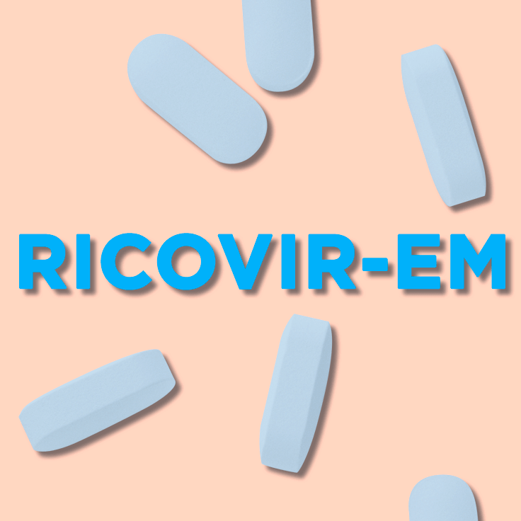 Ricovir-EM blue pills