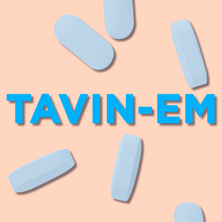 Tavin-EM blue pills